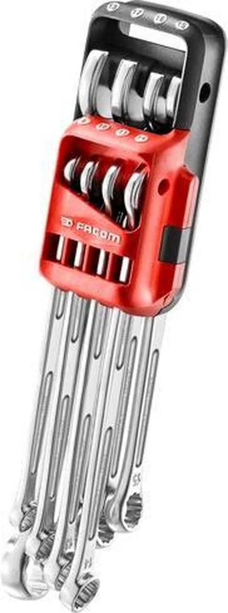 FACOM 440XL.JP8PB Moersleutelset Lange Combinatie - 8-delig - 19-8mm