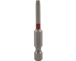 Dynaplus - Schroefbit - Torx 15 - 50mm - Rood (5 stuks)