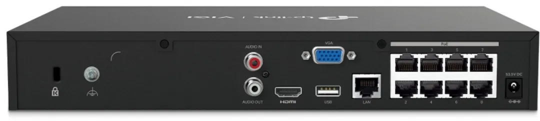 TP-Link VIGI NVR1008H-8P NVR - 8 Kanalen - Zwart - afbeelding 6 van 6