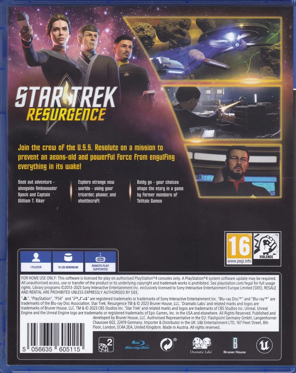 Mindscape Star Trek Resurgence PS4