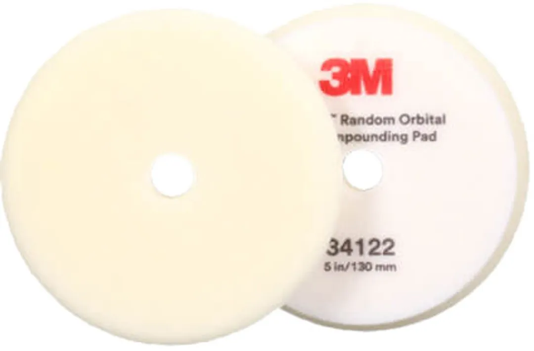 3M Schuim Polijstpad Wit 130mm