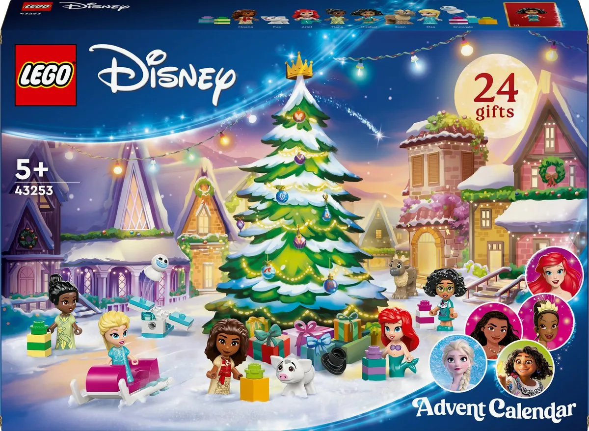 LEGO Disney Adventskalender 2024 43253 - 253 Stukken