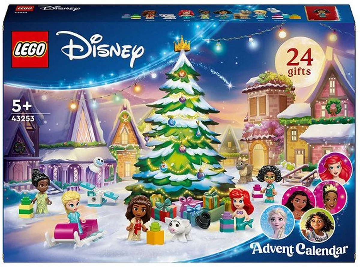 LEGO Disney Adventskalender 2024 43253 - 253 Stukken