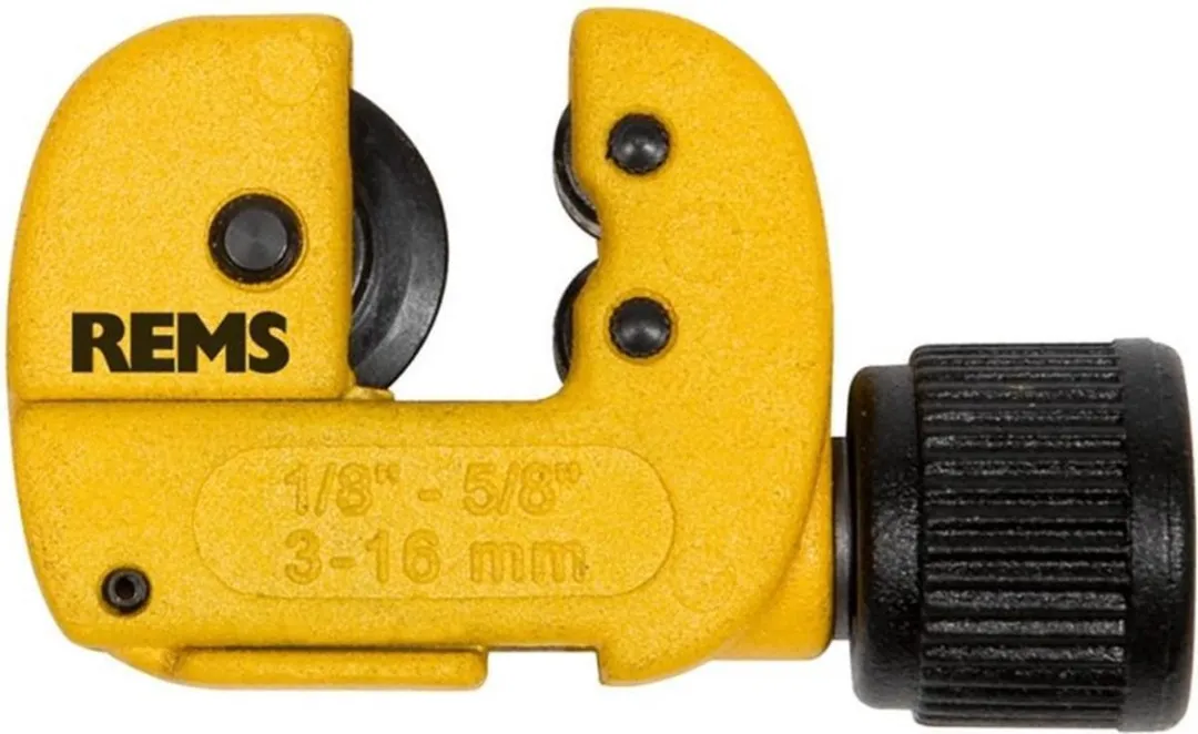 Rems Mini 3-28 Pijpsnijder - Geel - 1 Stuks