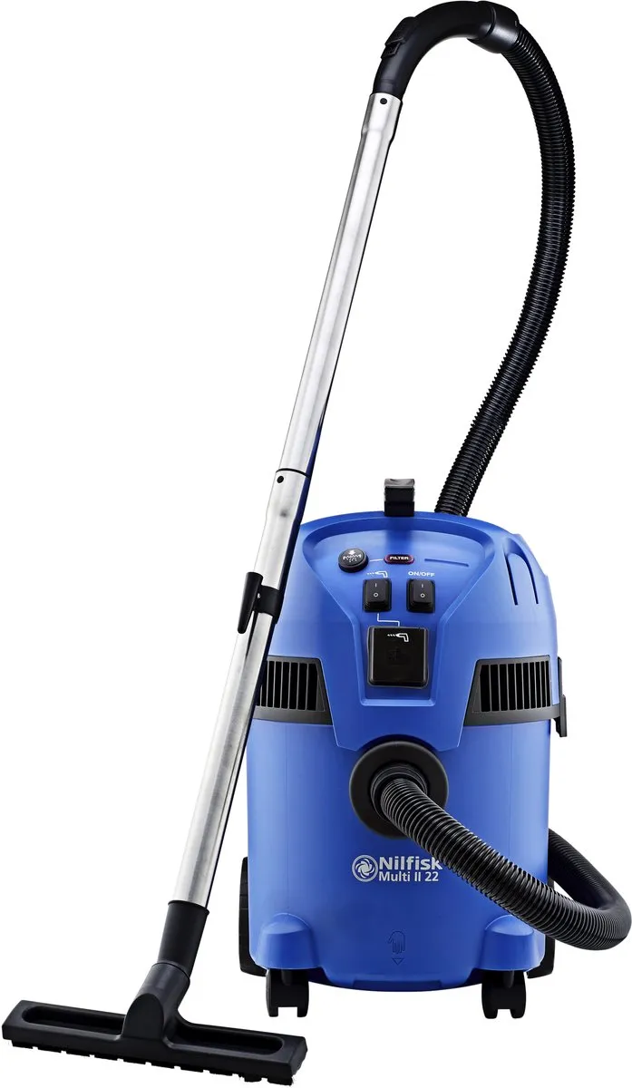 Nilfisk Multi 22T Nat & Droogzuiger 1200W - Blauw