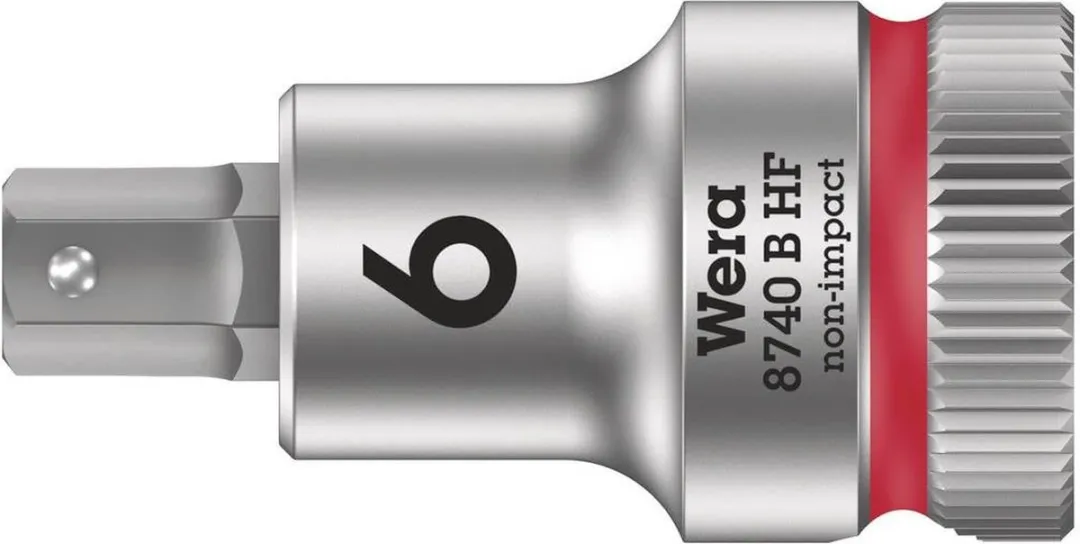 Wera 8740 B HF 05003035001 Dopsleutelinzetstuk 6mm