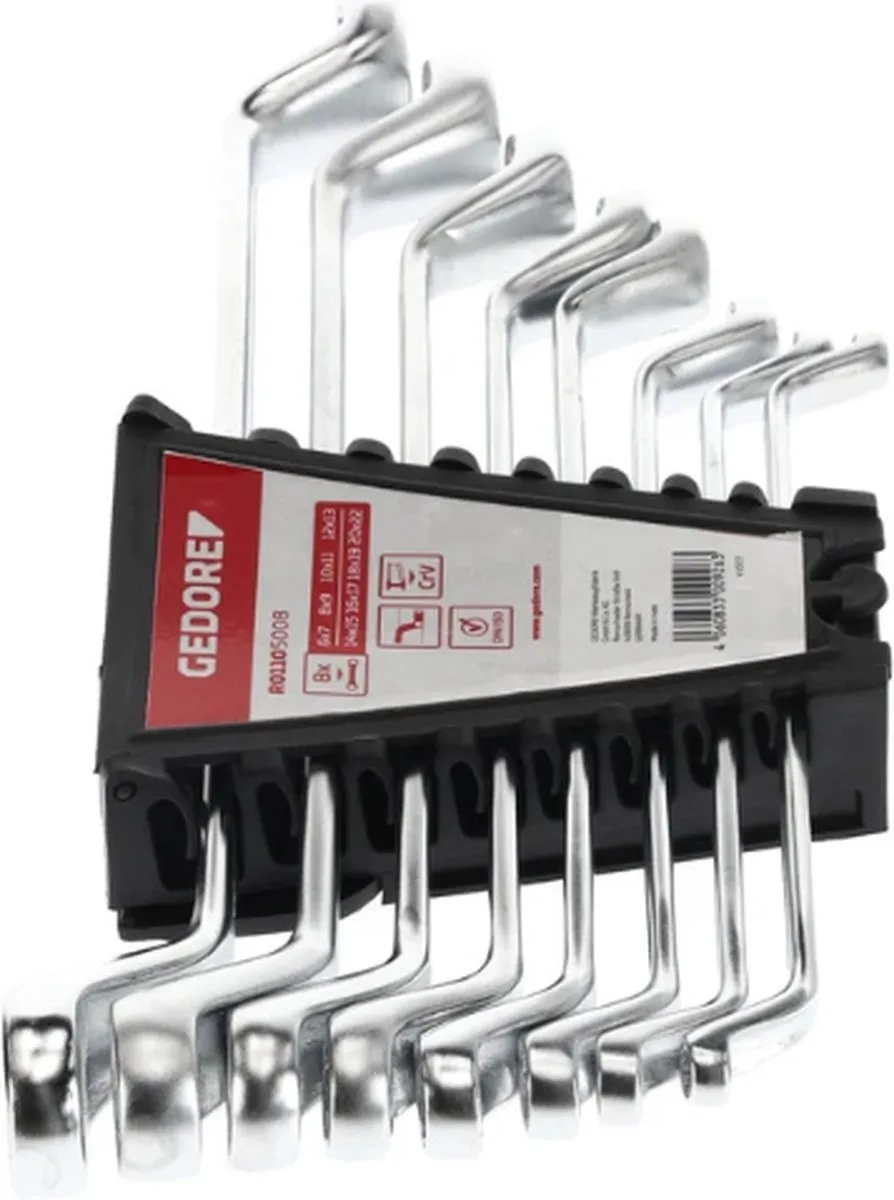 Gedore RED R01105008 Ringsleutelset Metrisch - 8-delig