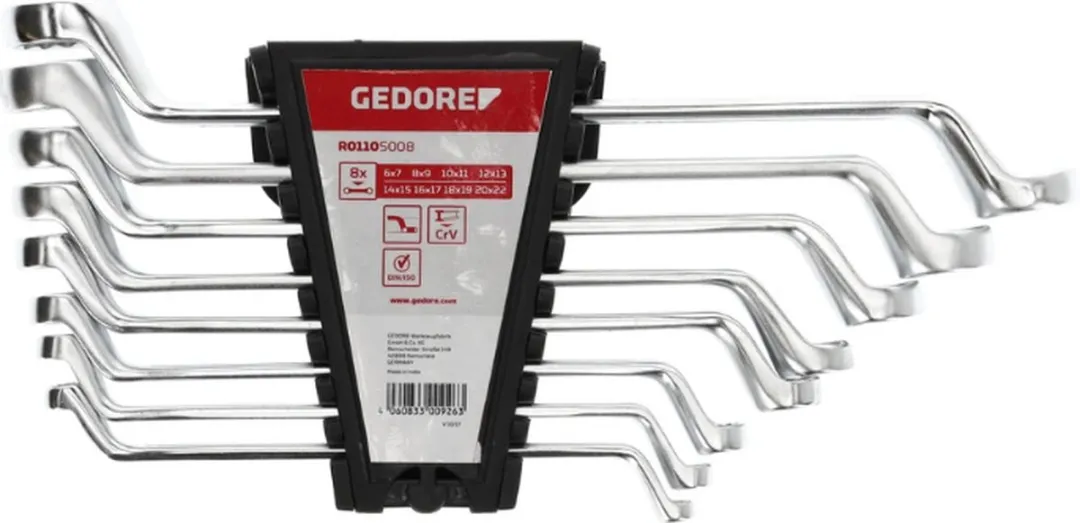 Gedore RED R01105008 Ringsleutelset Metrisch - 8-delig