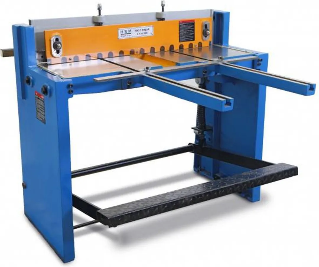 HBM 1,0 x 1320 mm. Voetknipschaar, Plaatschaar
