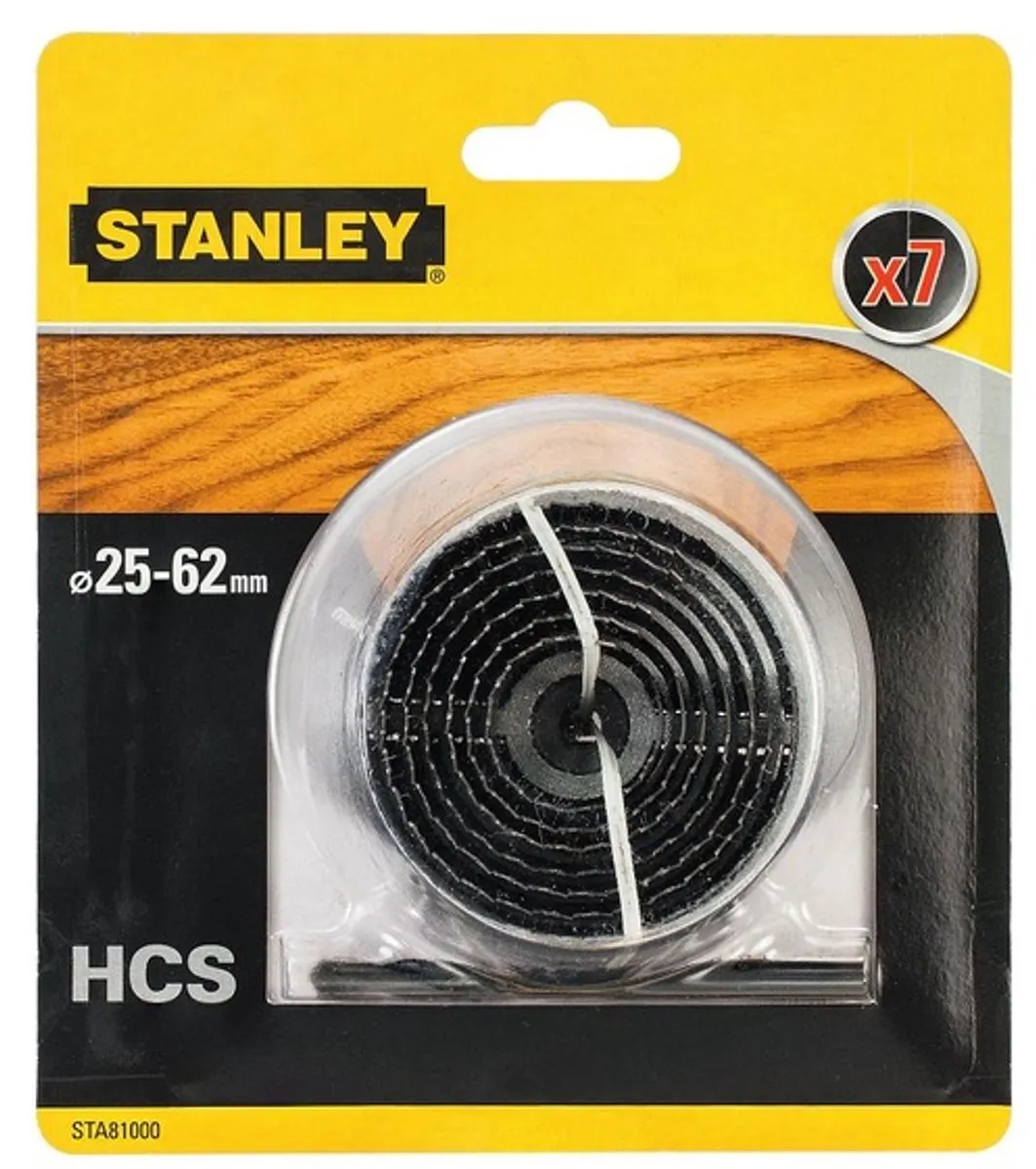 Stanley STA81005-XJ Gatenzaagset HCS Staal 25-62mm