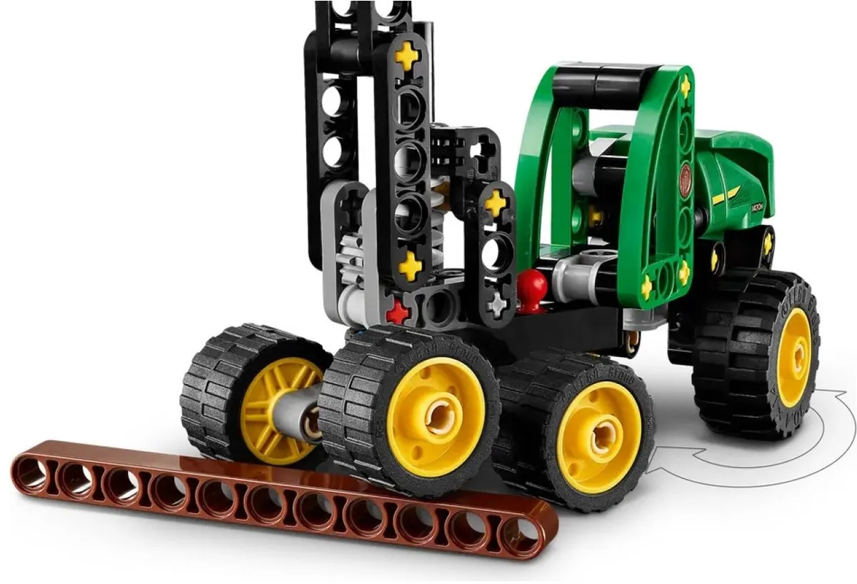 LEGO Technic John Deere 1470H Houtoogstmachine 42218 - 117 Stukken - afbeelding 6 van 6