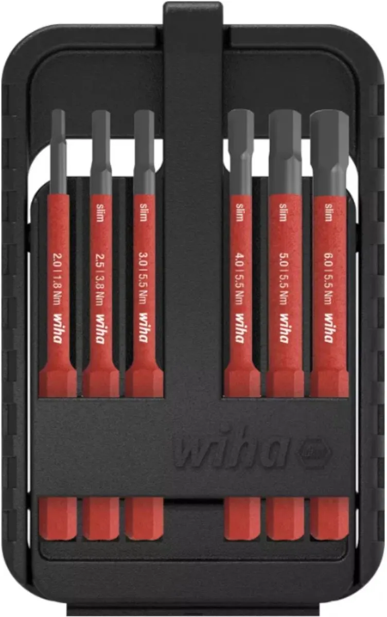 Wiha SB2831B801 VDE slimBit Set - 6-delig - 75mm