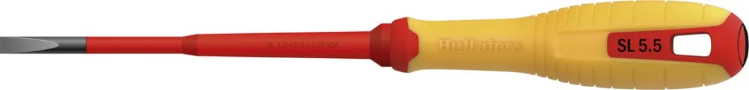 Hultafors VDE Sleufschroevendraaier SL 1,0x5,5mm 125mm - Geïsoleerd - afbeelding 6 van 6