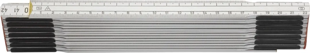 Hultafors P607W DU Duimstok 3m - Wit - afbeelding 6 van 6