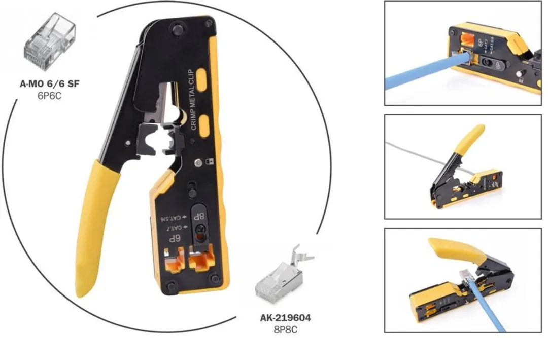 Digitus Multimodulaire Krimptang Pass Through