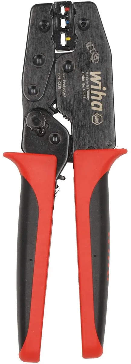 Wiha Krimpgereedschap voor geïsoleerde kabelschoenen en contacten 0,5 - 6,0 mm²