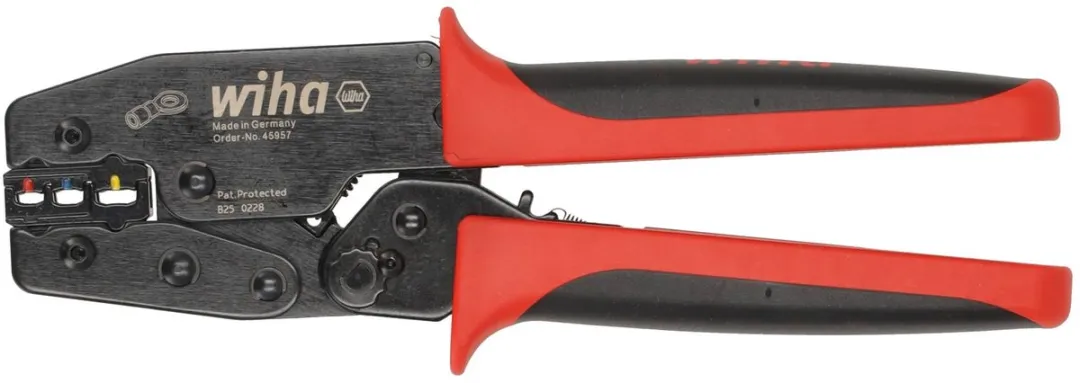 Wiha Krimpgereedschap voor geïsoleerde kabelschoenen en contacten 0,5 - 6,0 mm²