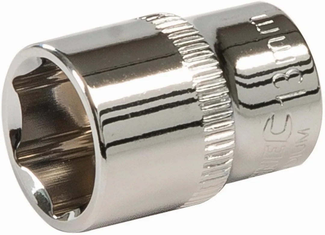 Silverline Zeskantige 1/4" Metrische dop 10 mm