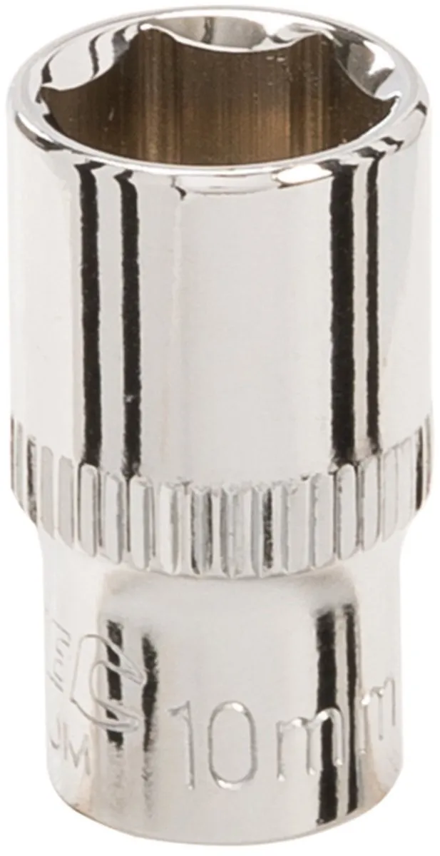 Silverline Zeskantige 1/4" Metrische dop 10 mm