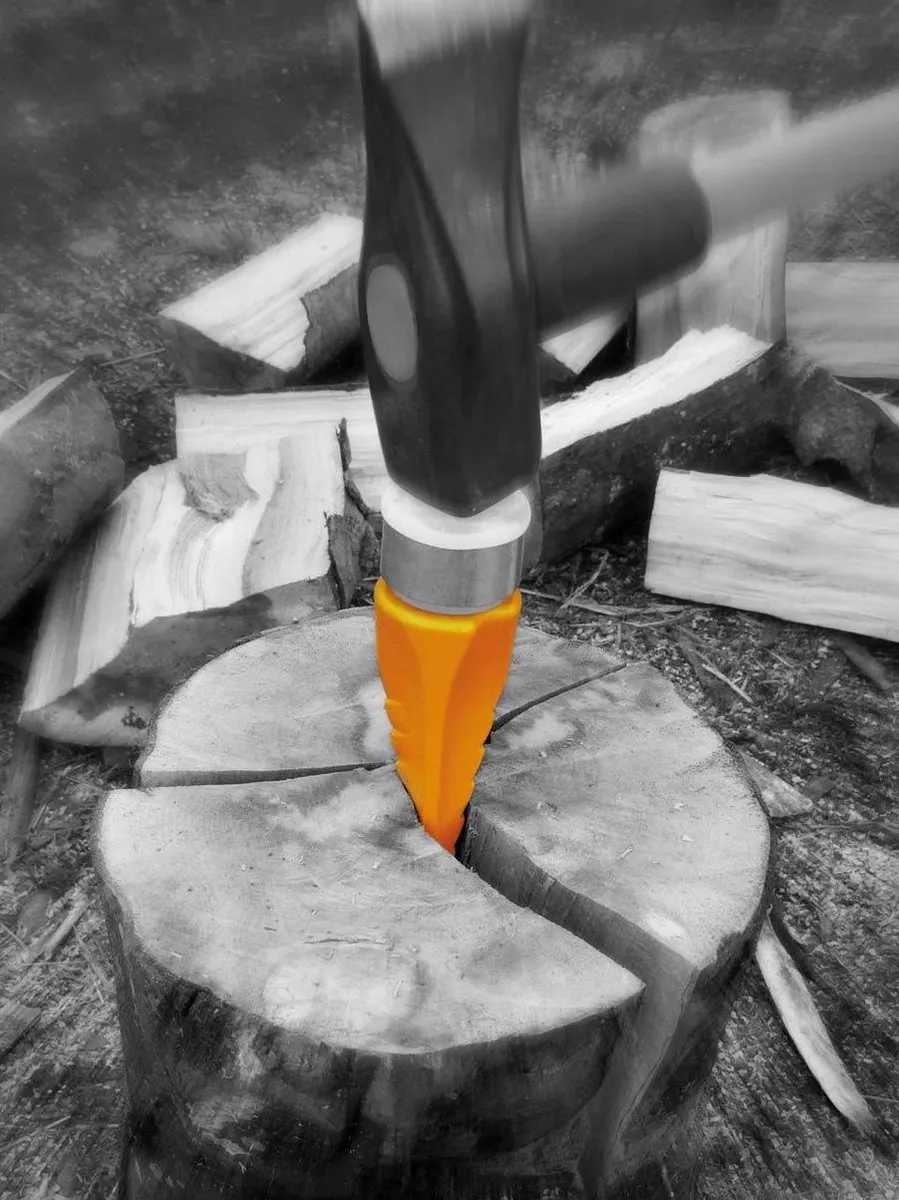 Fiskars Safe-T Draaibare Kloofwig 2400g