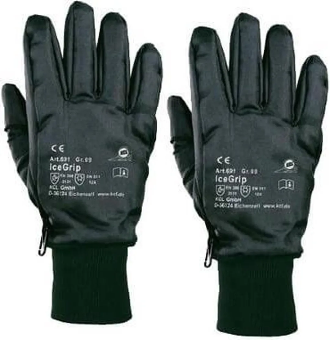 Honeywell KCL IceGrip 691 Werkhandschoen - XXL - Zwart/Blauw