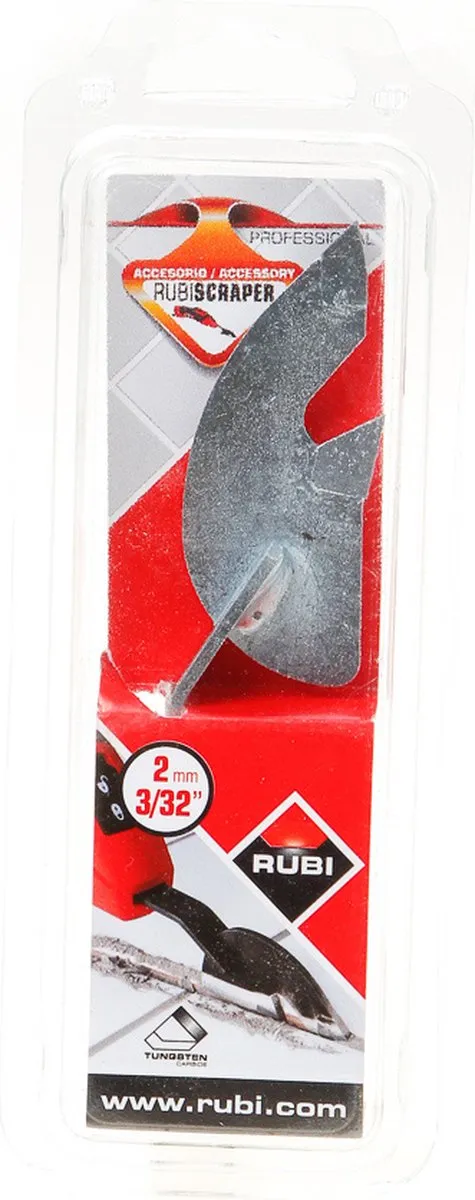 Rubi Scraper 250 Mes 2.0mm 66811 - Metaal