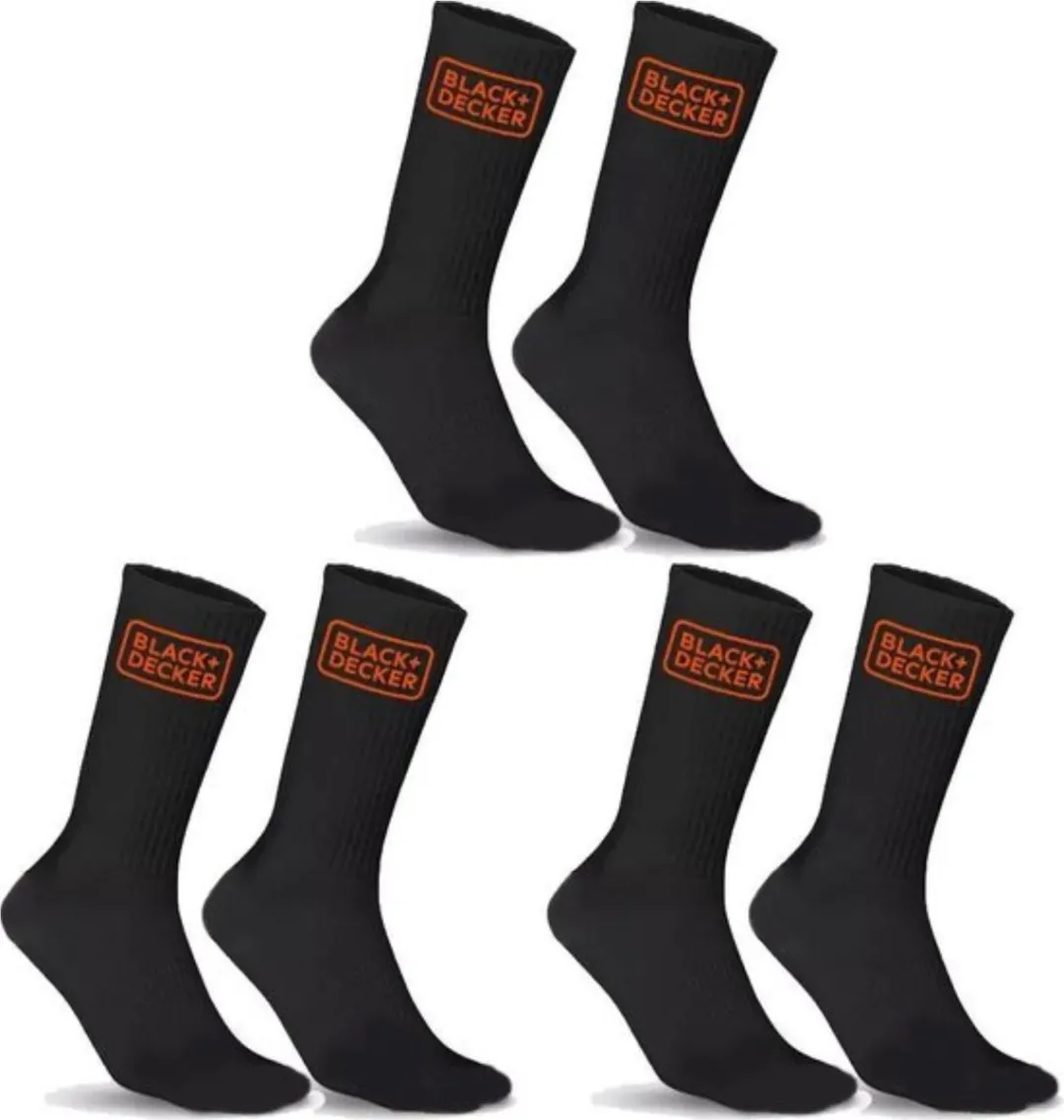 BLACK+DECKER Werksokken 3 Paar