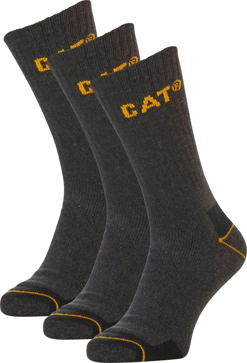 Caterpillar Grijs Werksokken Heren