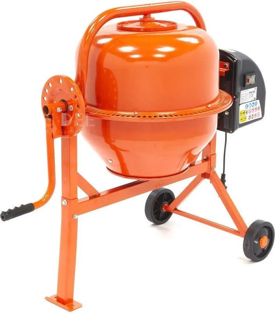 HBM 63 Liter Betonmixer - 230V - 27,5 O/min - 28 kg - afbeelding 6 van 6