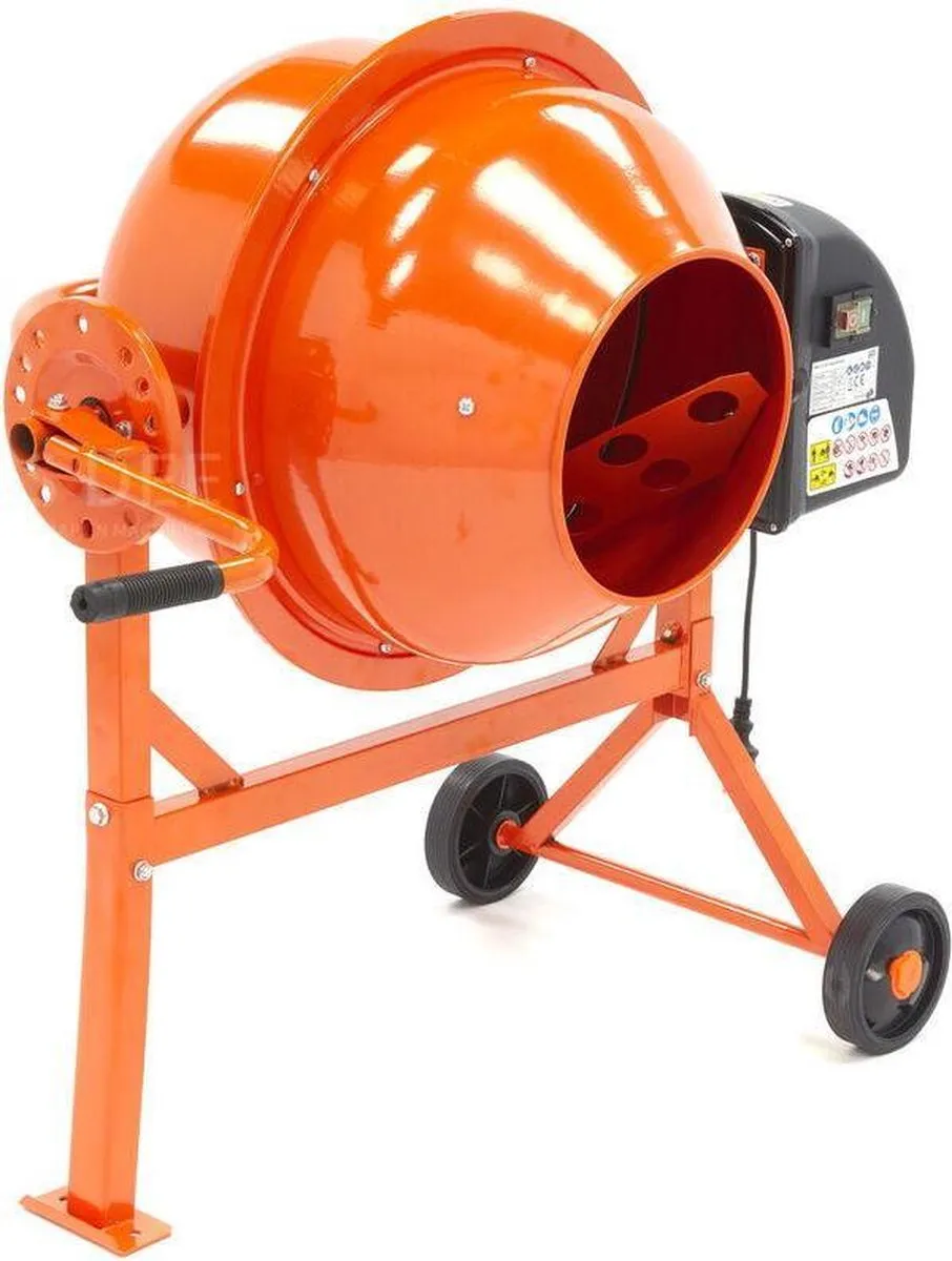 HBM 63 Liter Betonmixer - 230V - 27,5 O/min - 28 kg