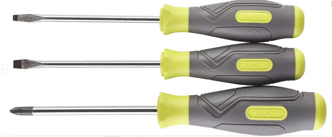 Ryobi RSD1PH2S Schroevendraaierset 3-delig