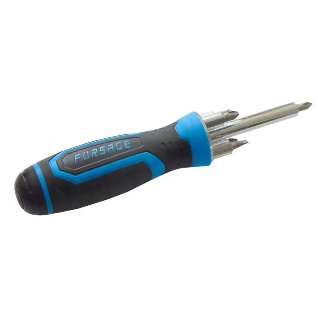 Forsage F-303855 Universele Schroevendraaier 5-in-1 - LED & Magneet