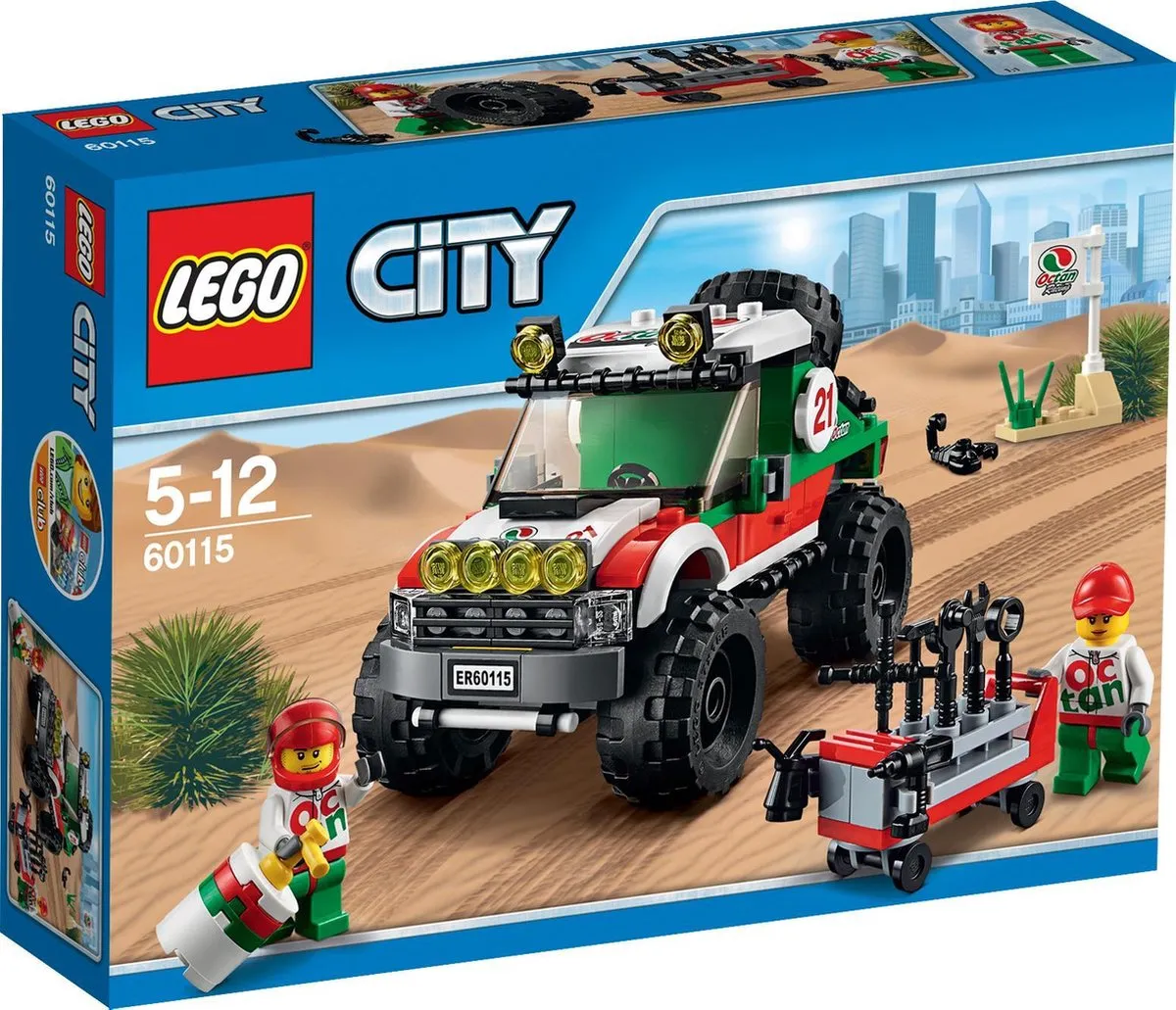 LEGO City 4x4 Voertuig 60115