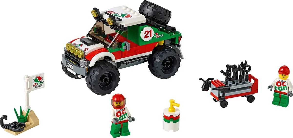 LEGO City 4x4 Voertuig 60115 - Blauw