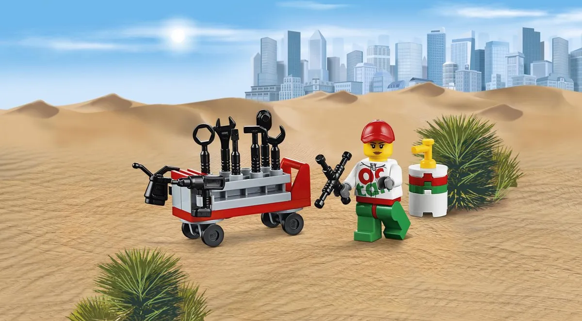 LEGO City 4x4 Voertuig 60115 - Blauw