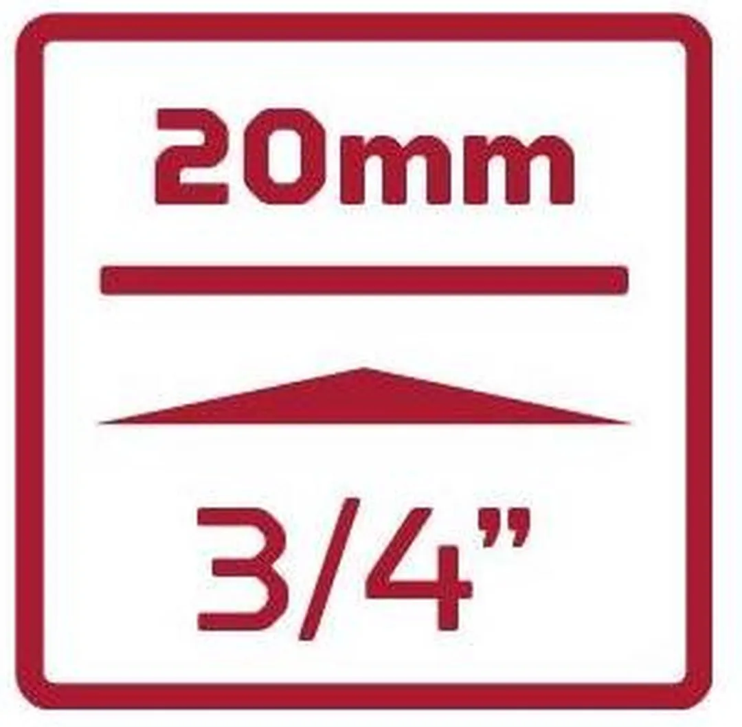 Gedore RED R75200091 T-greep - Kleurloos