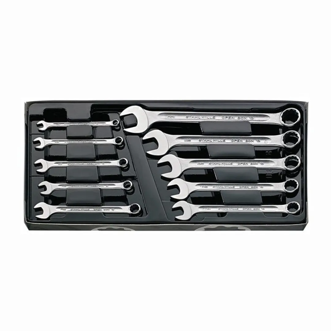 Stahlwille 96400808 Ring-steeksleutelset 10-delig 8-19mm