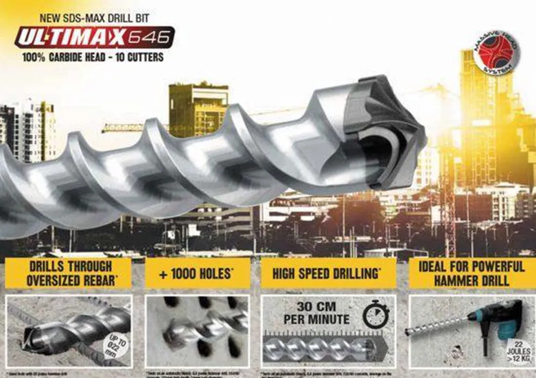 Diager SDS Max Betonboor 25x540mm - LBT
