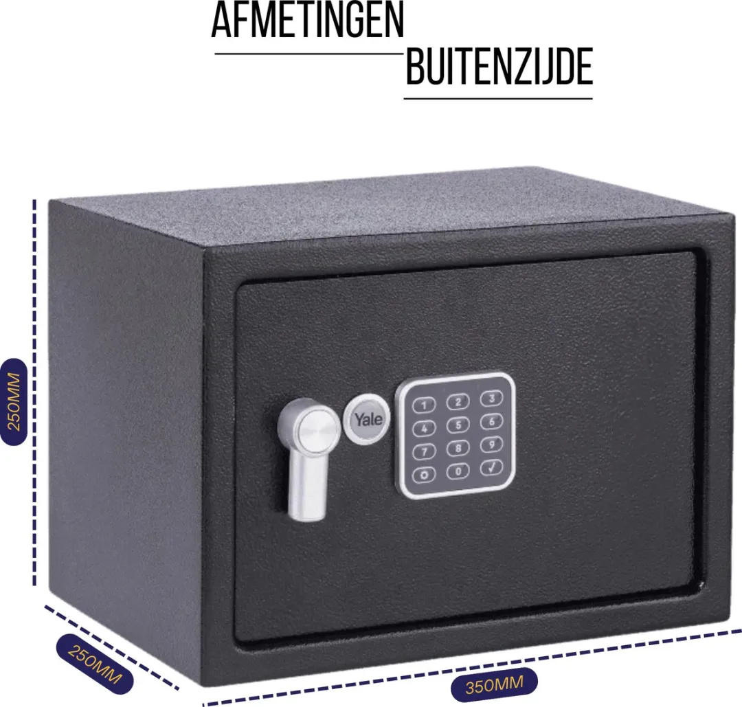 Yale Elektronische Kluis Medium YEC/250/DB2 - 16.3L