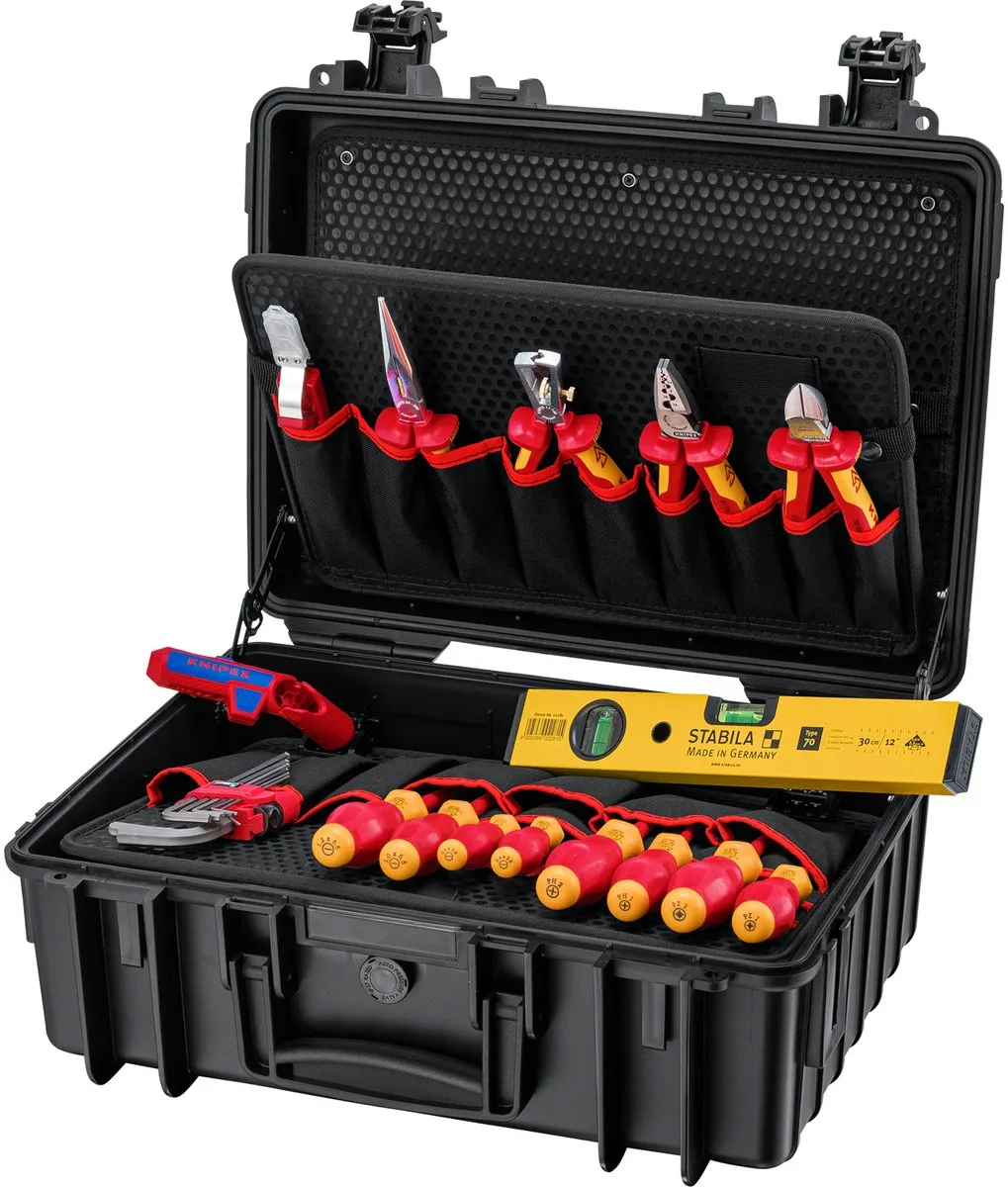 Knipex Gereedschapskoffer 24-delig 470x370x190mm