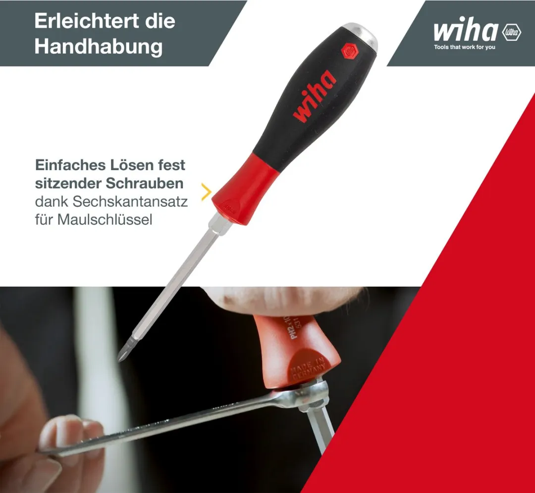 Wiha SoftFinish SL Schroevendraaierset 6-delig PH - 530HK6