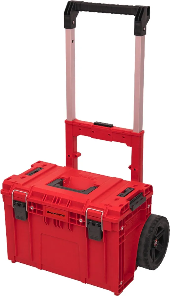 Toolbrothers RHINO XL Cart Plus ULTRA Gereedschapskoffer 37L - Rood/Zwart