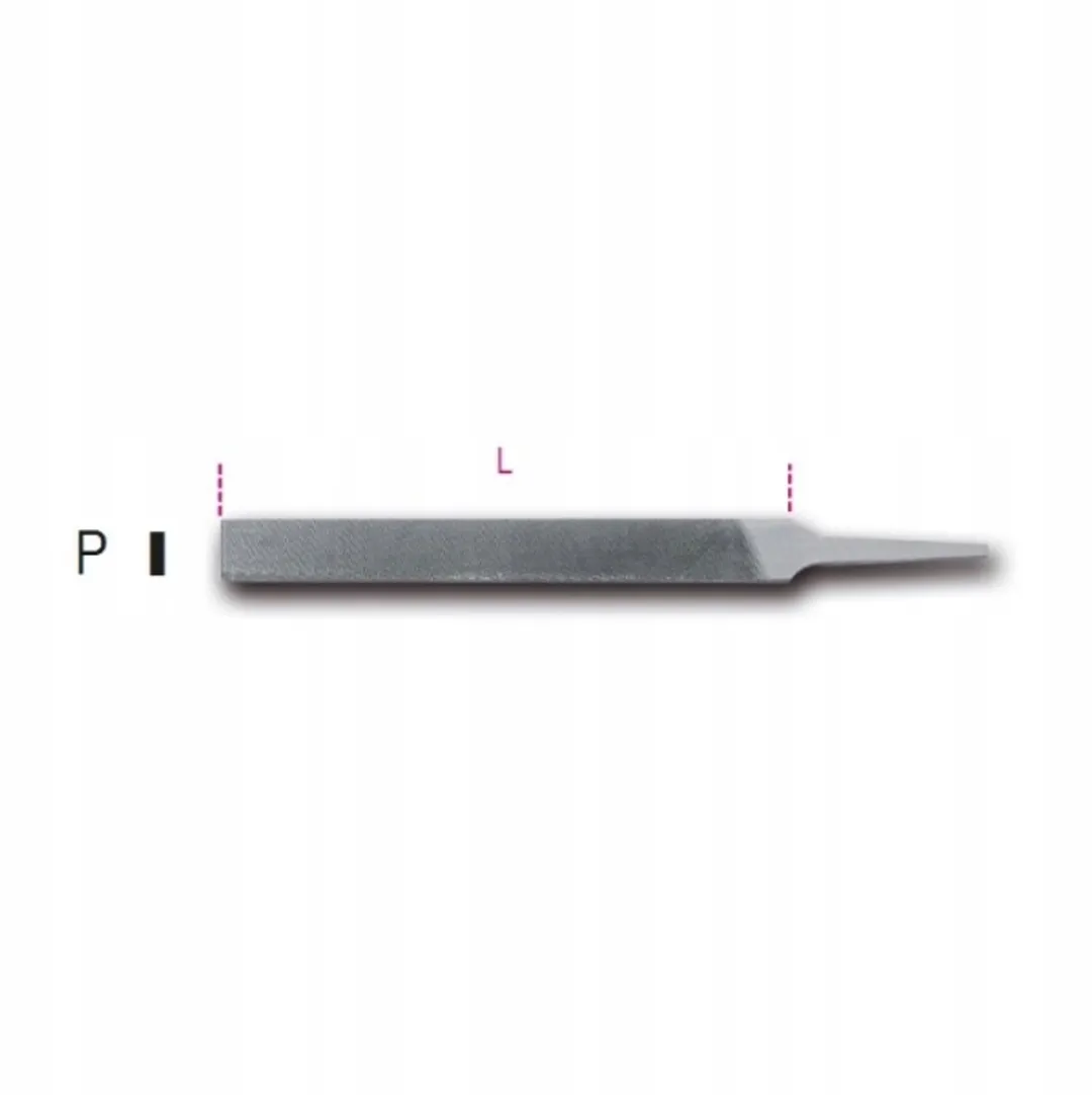 Beta Platte Halffijne Vijl 200mm