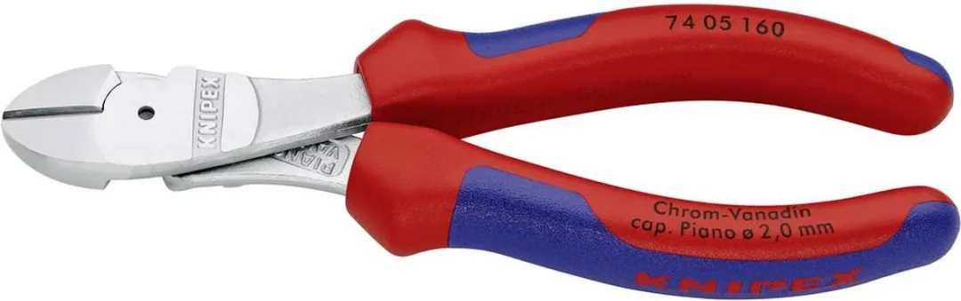 Knipex 74 05 160 Kracht-Zijsnijtang 160mm - Verchroomd