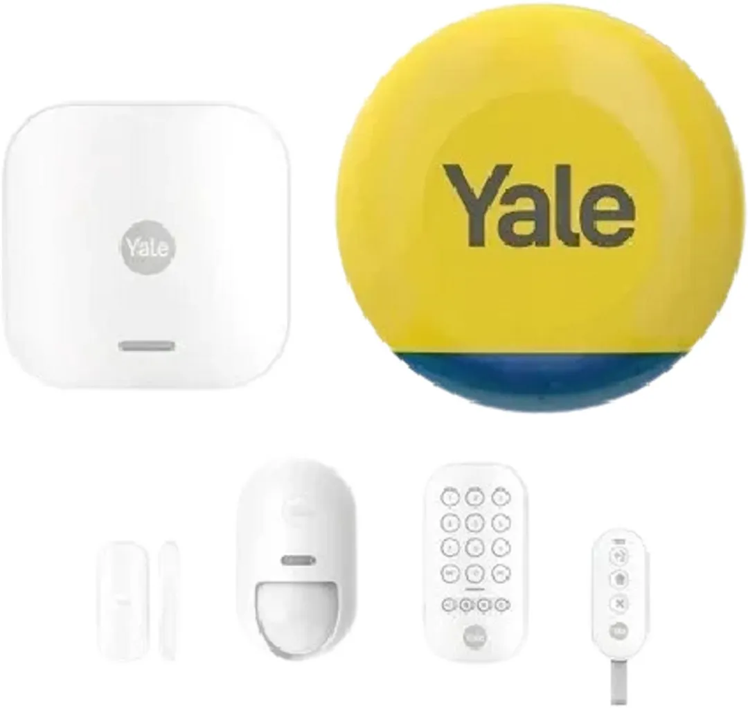 Yale Slim Alarmsysteem Starterskit Sirene Wit