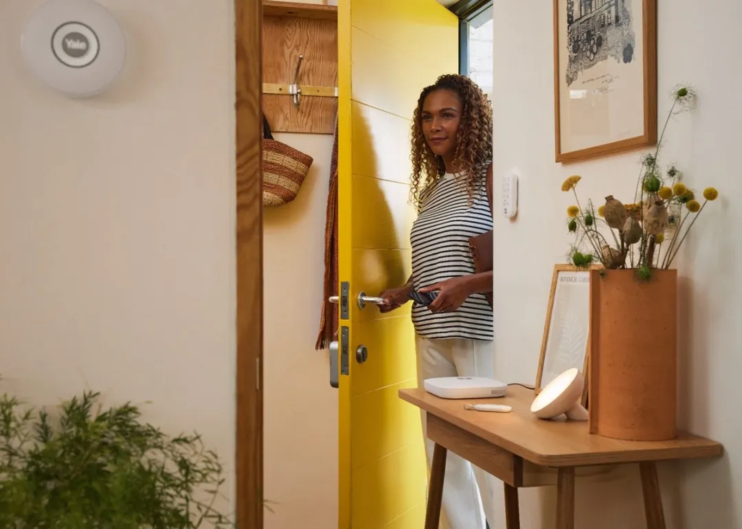 Yale Slim Alarmsysteem Starterskit Sirene Wit