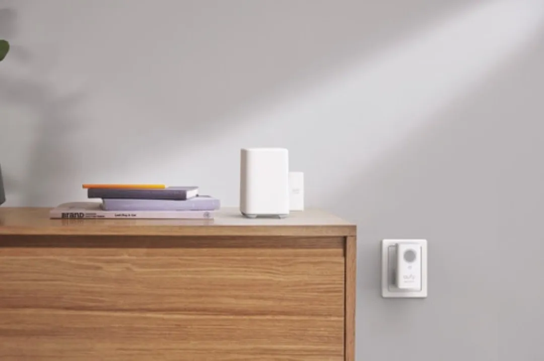 Eufy S220 Video Deurbelset - Homebase 2 + Gong - 4 Ontvangers - Zwart