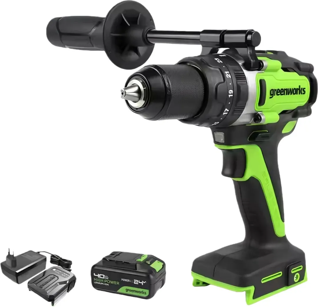 Greenworks Accuboormachine 24V 140Nm