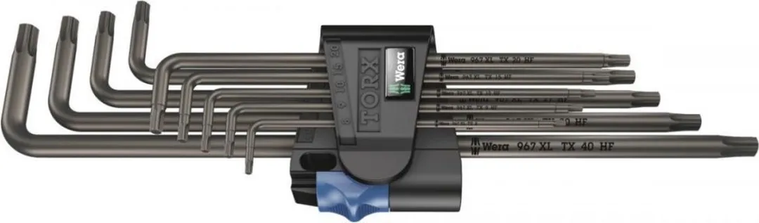 Wera 967/9 TX XL HF Torx Stiftsleutelset - 9-delig