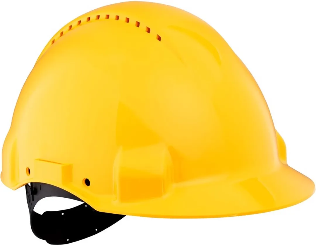 3M G3000CUV-GU Veiligheidshelm - Geel